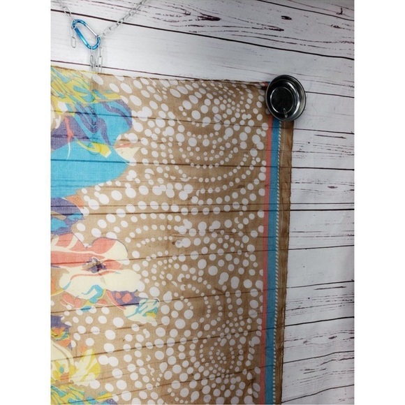 Excellent Condition Sarong Colorful Abstract Patterned - Picture 3 of 6